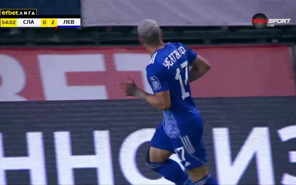 Уелтън изигра поредния си силен мач за Левски. Бразилецът вкара