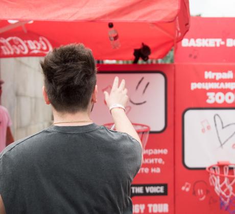Coca Cola The Voice Happy Energy Tour успя да реализира събирането