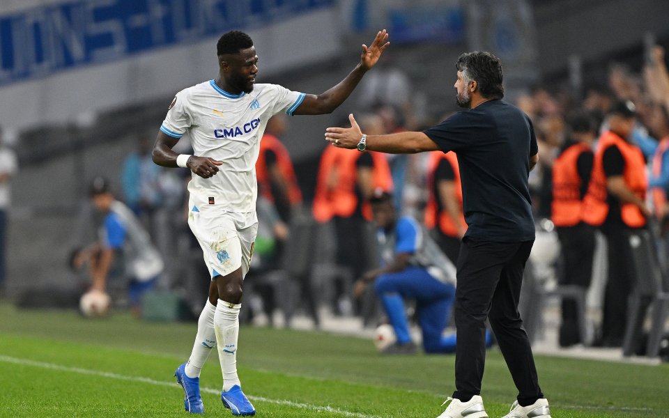 Марсилия и Брайтън играят при 2:0 в мач от Група В