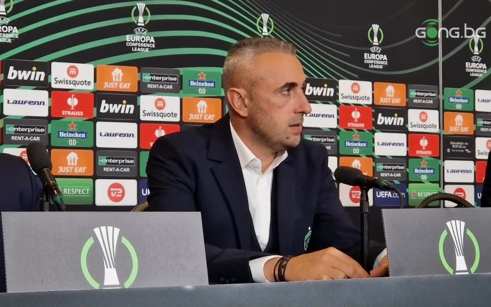 Старши треньорът на Лудогорец – Ивайло Петев, не успя да