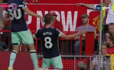 Манчестър Юнайтед - Брентфорд 0:1 /първо полувреме/