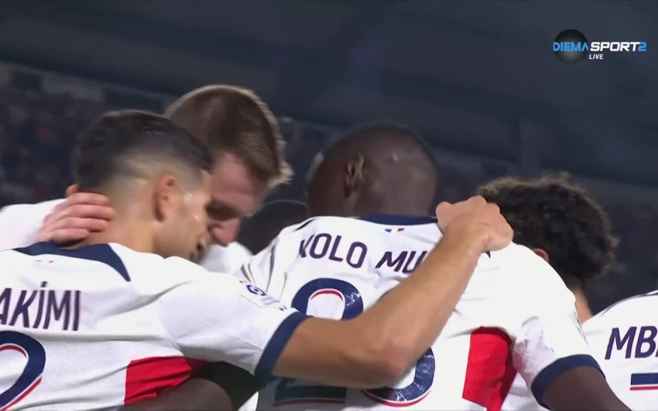 ПСЖ бързо върна аванса си от два гола при гостуването