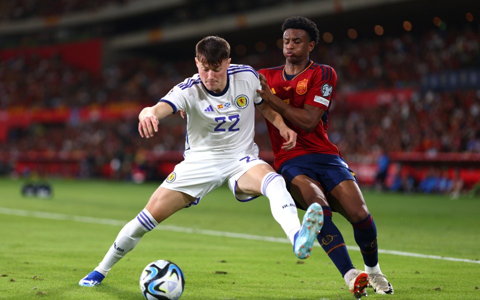 Испания - Шотландия, Евроквалификация