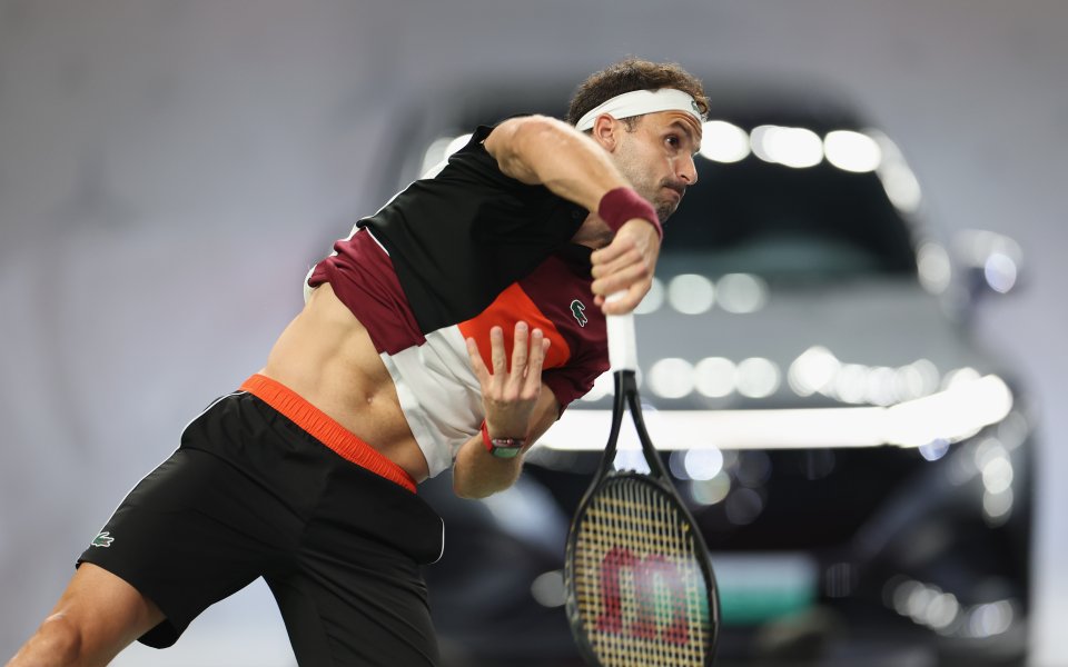 Григор Димитров - Николас Джари 2:0 сета / ATP 1000, Шанхай, 1/4-финал, 13.10.2023 г.