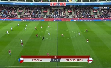Чехия - Фарьорски острови 1:0 /репортаж/