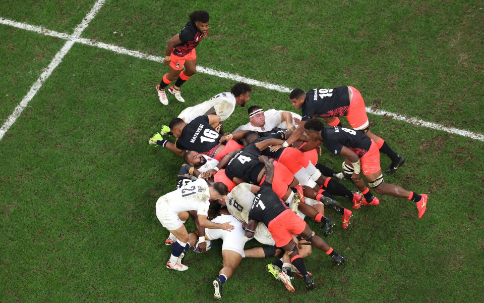 Англия победи Фиджи в 1/4 финал от севтовното първенство по