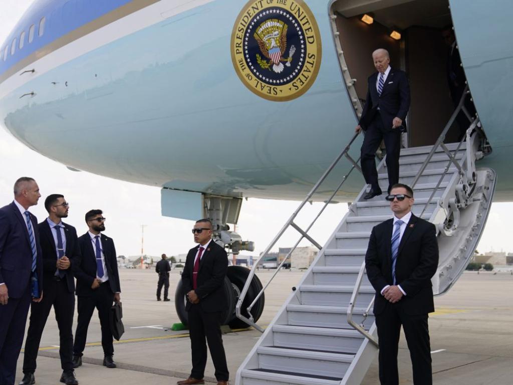 Президентът на САЩ Джо Байдън пристигна в Тел Авив за