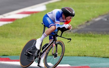 Френският колоездач Реми Каваня който е шампион на страната си
