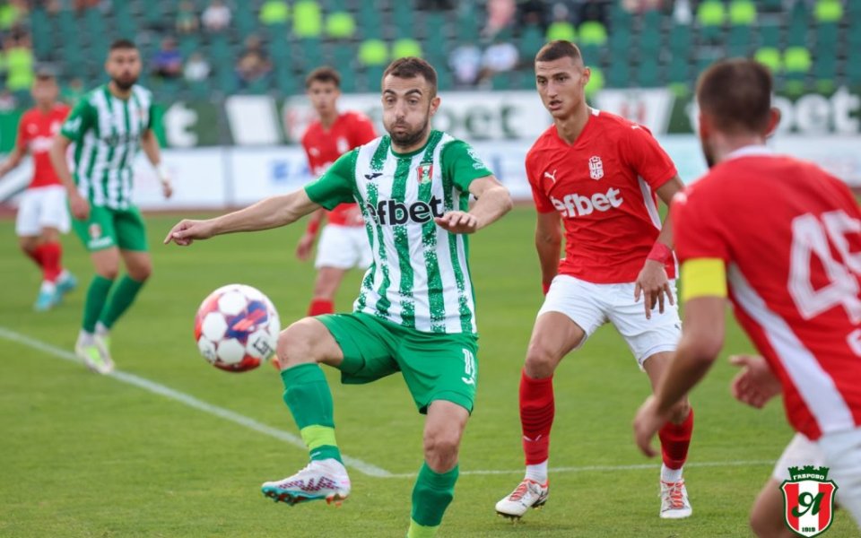 Янтра загуби у дома с 0:1 от шампиона на Втора