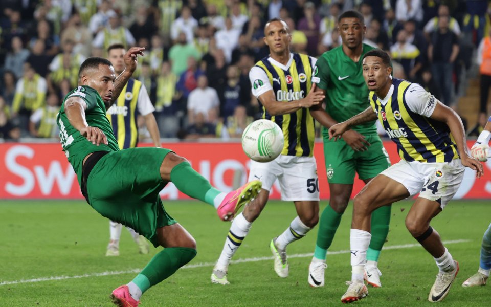 Фенербахче - Лудогорец 3:1 / Лига на конференциите, група H, трети кръг, 26.10.2023 г. - БГНЕС