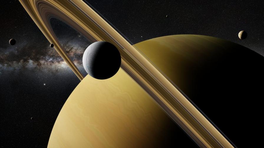 Титан - луната на Сатурн