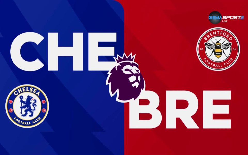 Стартовите състави на Челси и Брентфорд. Вижте в прикаченото видео
