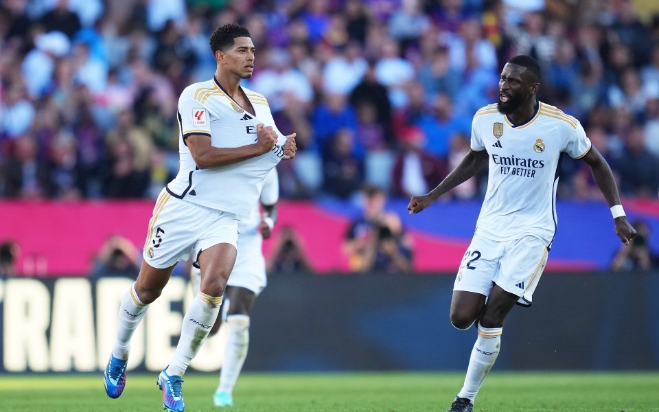 Джуд Белингам отбеляза два гол за да може Реал Мадрид