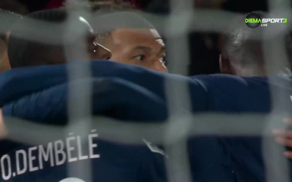 ПСЖ откри резултата още с първия си удар към вратата