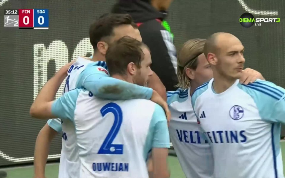 Шалке 04 победи с 2:1 като гост Нюрнберг в двубой