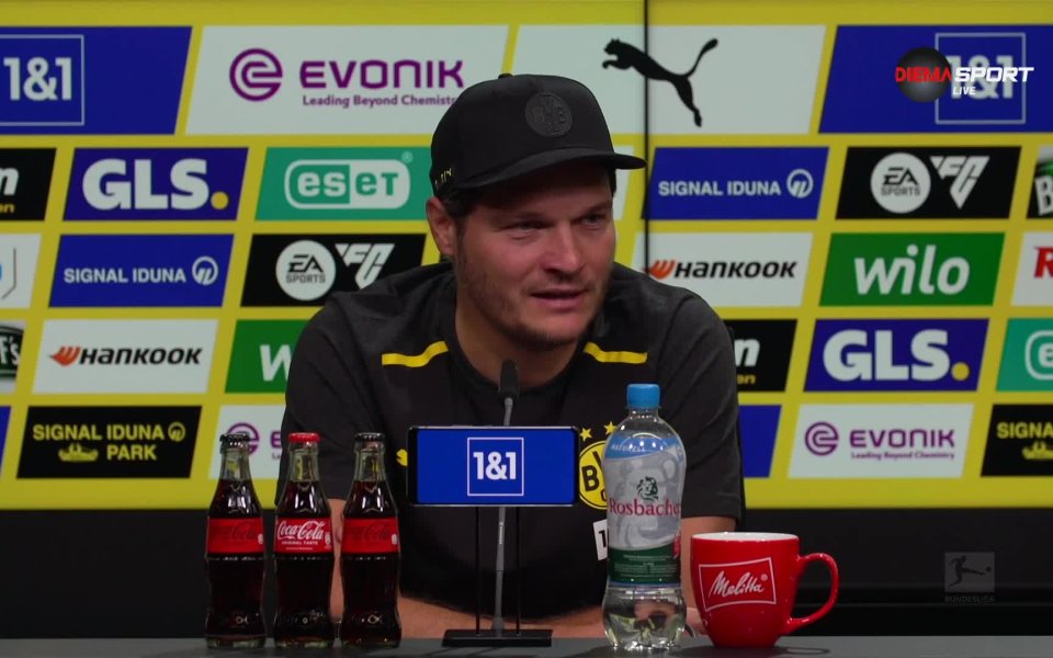 Треньорът на Борусия Дортмунд - Един Терзич, даде обширна пресконференция