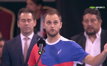 Александър Недовиесов който заедно с Гонсало Ескобар спечели турнира по