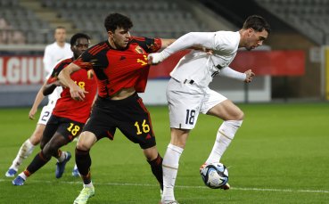 Националните отбори на Белгия и Сърбия играят при резултат 1 0 в