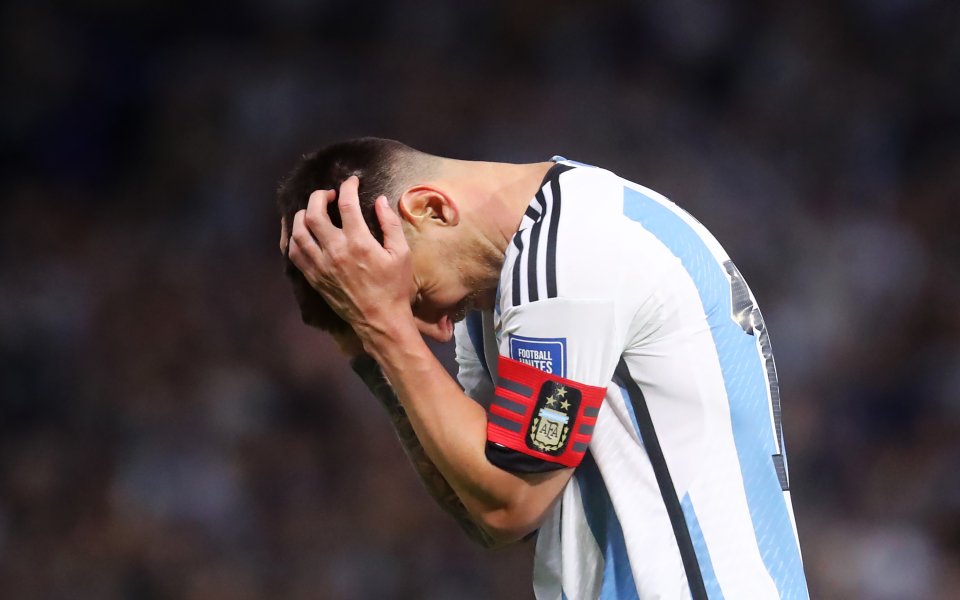 Световният шампион Аржентина записа първа загуба в официален мач от