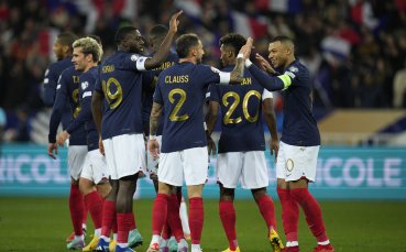 Отборите на Франция и Гибралтар играят при резултат 9 0 в мач