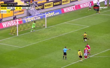 Попаденията на Ботев Пловдив в последните им пет мача от efbet Лига