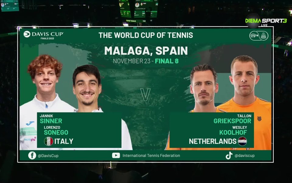 Италия победи Нидерландия с 2:1 и се класира за втора