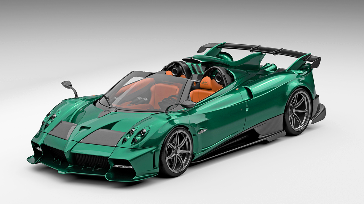 Pagani Imola Roadster e с 850 к.с., 1100 Нм и тегло 1260 кг