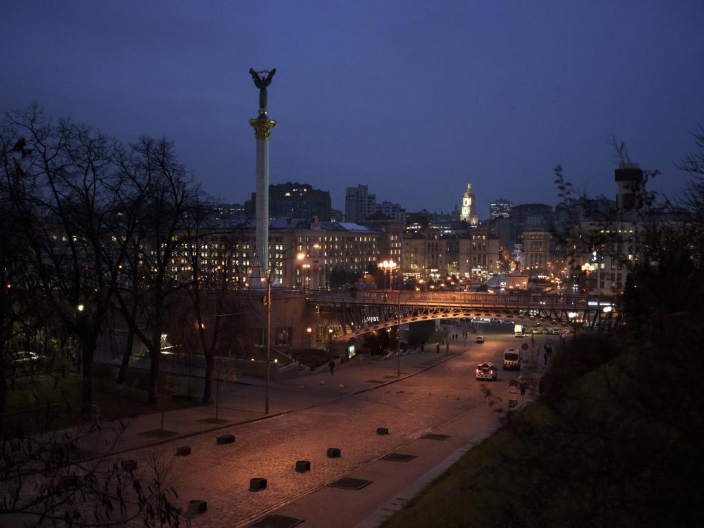 Най малко двама души са били ранени в Киев при мащабна
