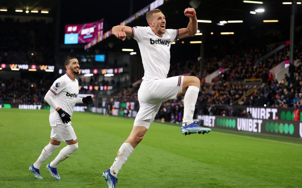 Уест Хем постигна забележително постижение с мачовете си в Европа