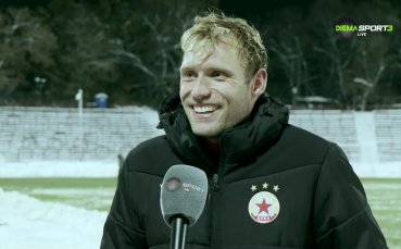 Героят за ЦСКА Джонатан Линдсет бе щастлив след успеха с