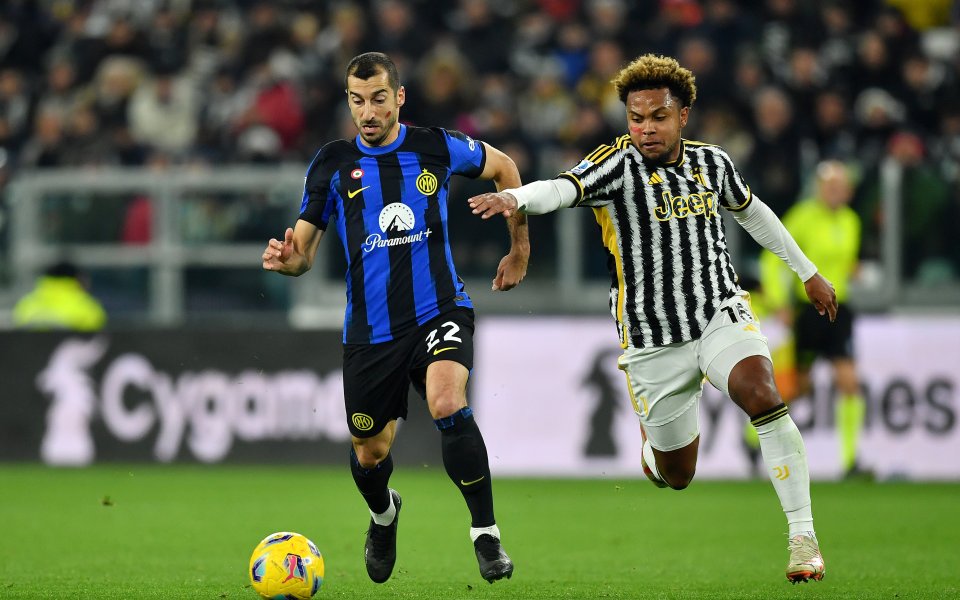 Отборите на Интер и Ювентус се срещат в голямото дерби