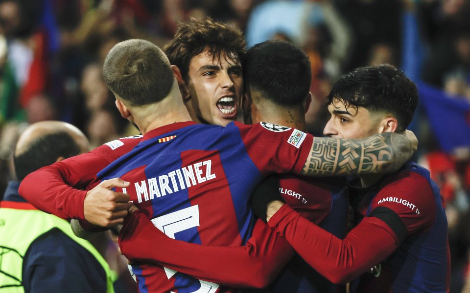 Отборът на Барселона победи с 2:1 Порто в мач от