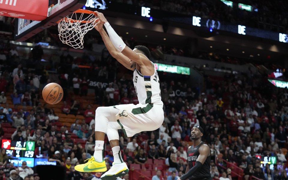 Маями Хийт - Милуоки Бъкс 124:131 точки / NBA In-Season Tournament, 29.11.2023 г.