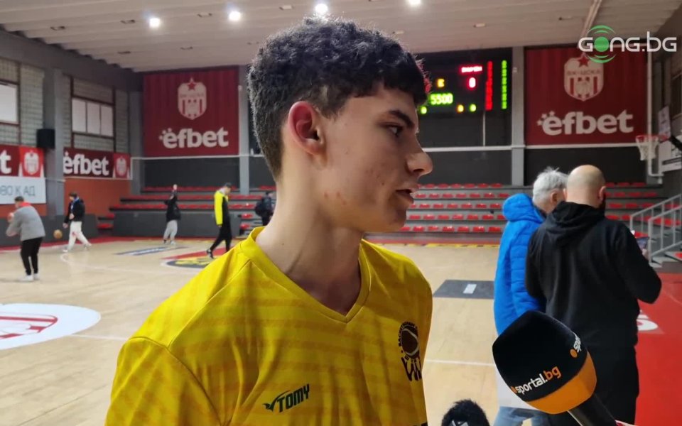 Баскетболистът на Шумен Баръш Мустафа коментира загубата от БК ЦСКА