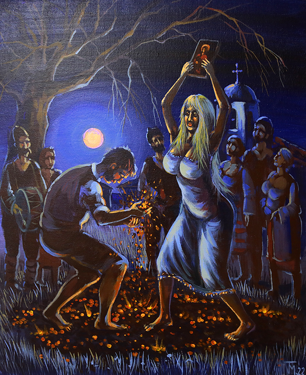 <p>Самостоятелна изложба &bdquo;Коледни истории&ldquo; на художника Тодор Маринов в столичната галерия &bdquo;ИКАР&ldquo;</p>