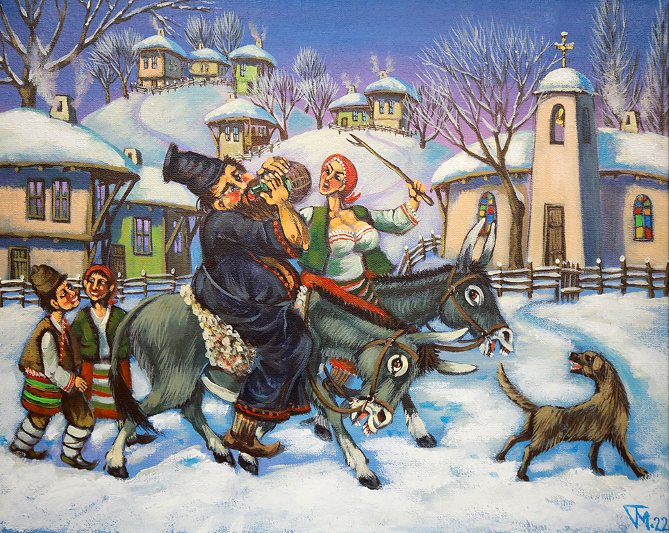 <p>Самостоятелна изложба &bdquo;Коледни истории&ldquo; на художника Тодор Маринов в столичната галерия &bdquo;ИКАР&ldquo;</p>