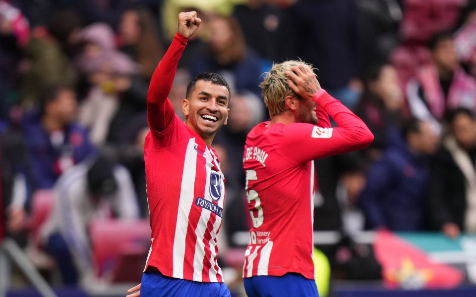 Атлетико Мадрид победи с 2:1 у дома Алмерия в ранния