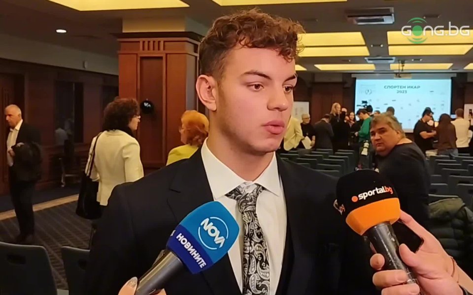 Плувецът Петър Мицин спечели Спортен Икар за 2023 година. Той