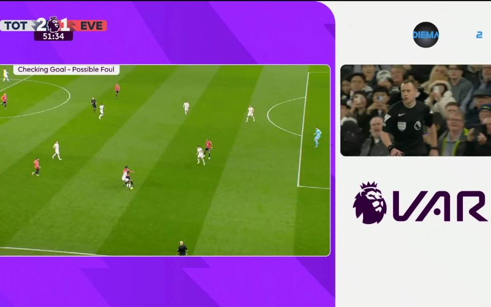 Шест минути след почивката Евертън си помисли, че е намалил