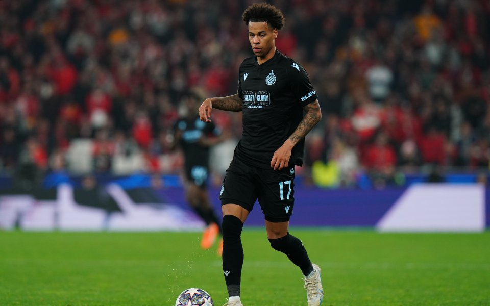 Интер проявява интерес към нападателя на белгийския Брюж Тейджър Бюканън,