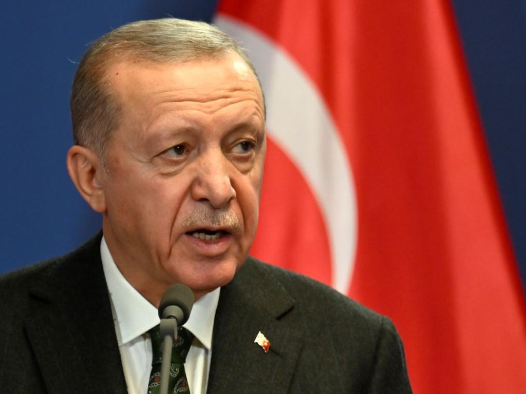 Турският президент Реджеп Тайип Ердоган заяви днес, че израелският премиер