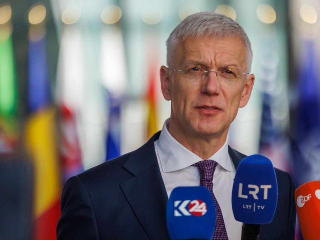 Министърът на външните работи на Латвия Кришянис Кариниш заяви, че
