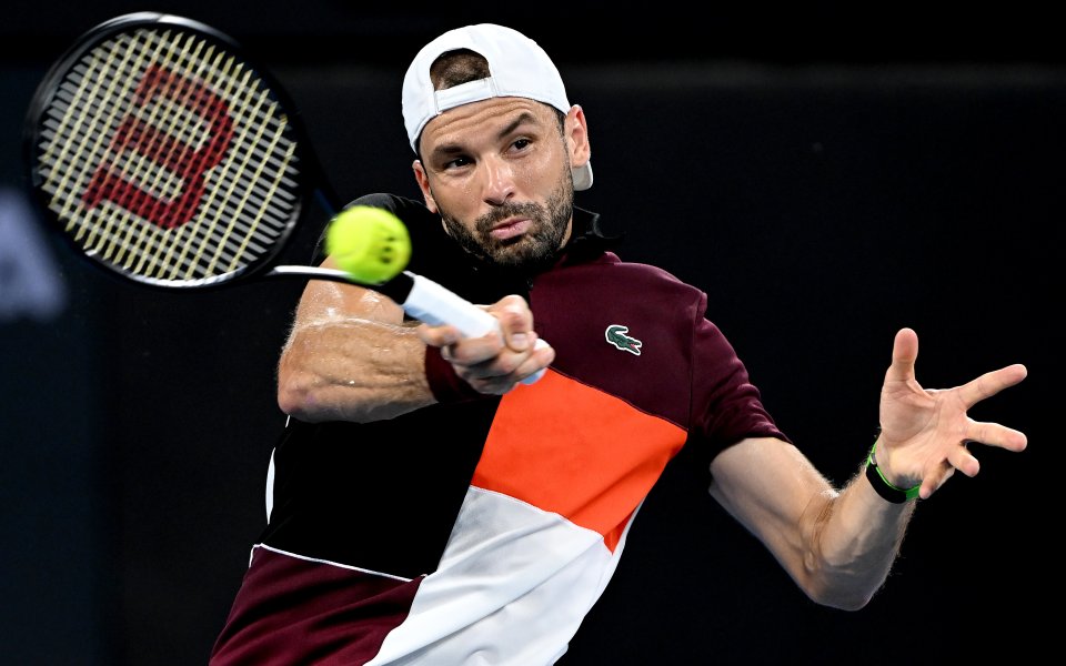 Най-добрият български тенисист Григор Димитров постави отлично начало на своя