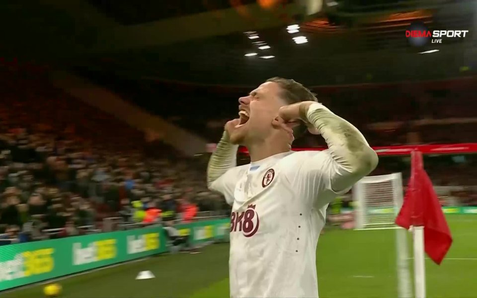 Астън Вила пребори трудно Мидълзбро в третия кръг от ФА