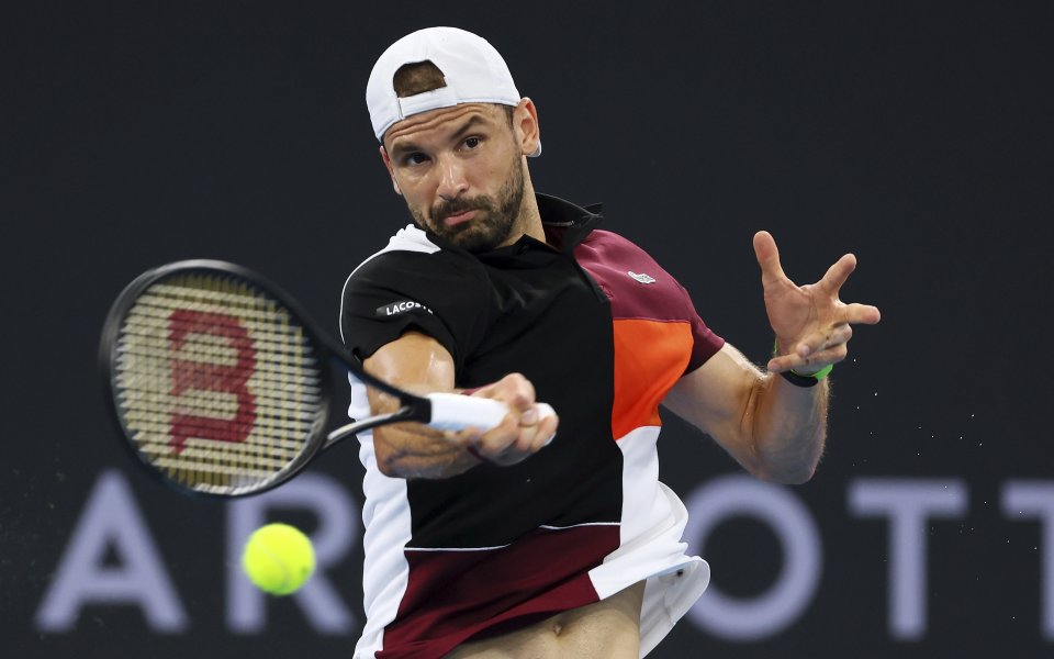 Холгер Руне - Григор Димитров 0:2 сета / ATP 250, Бризбън, финал, 07.01.2024 г. - БТА