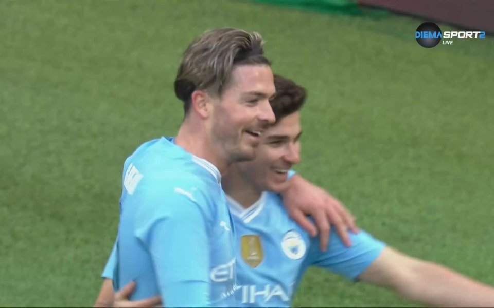 В рамките на 4 минути Манчестър Сити вкара и втори