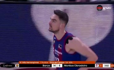 Барселона - Обрадойро 92:90 /репортаж/