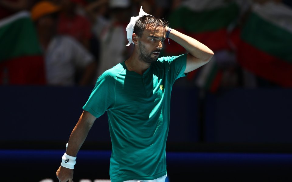 Българският тенисист Димитър Кузманов загуби в първия си мач на