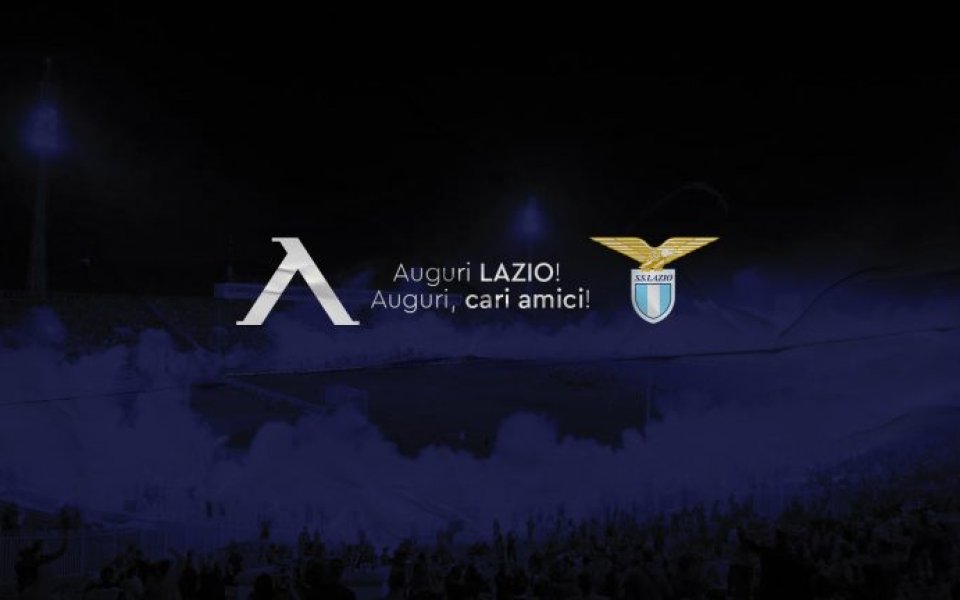 Левски поздрави Лацио по случай 124-ата годишнина на италианския гранд.