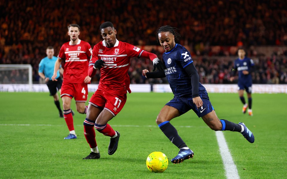 Мидълзбро и Челси играят при резултат 1:0 в първи полуфинален мач от